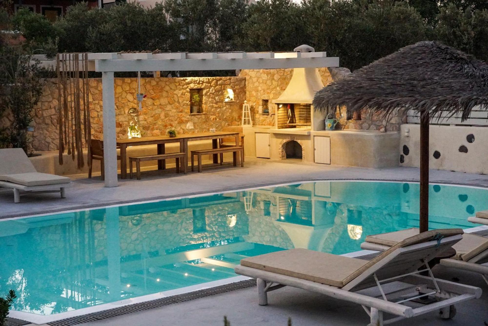 Theros Houses Santorini Камари Экстерьер фото